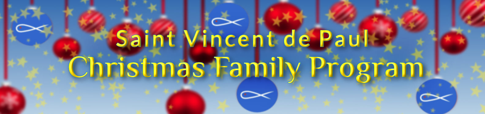 Saint Vincent de Paul Christmas Family Program