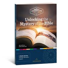 Unlocking the Mystery of the Bible.jpg A book named Unlocking the Mystery of the Bible