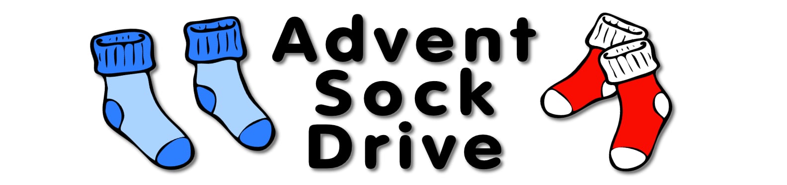 Advent Sock Drive showing warm pairs of socks