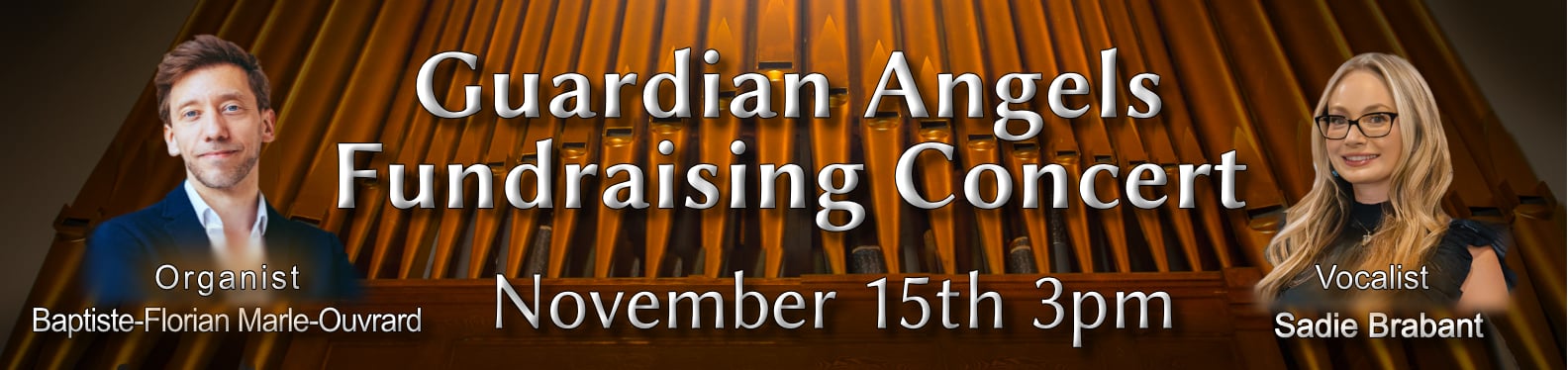 Guardian Angels fundraising Concert Nov 15th 3pm
