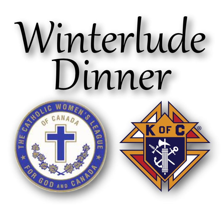Winterlude Dinner with CWL and Knights logos