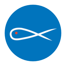 Saint Vincent de Paul Logo shows a fish
