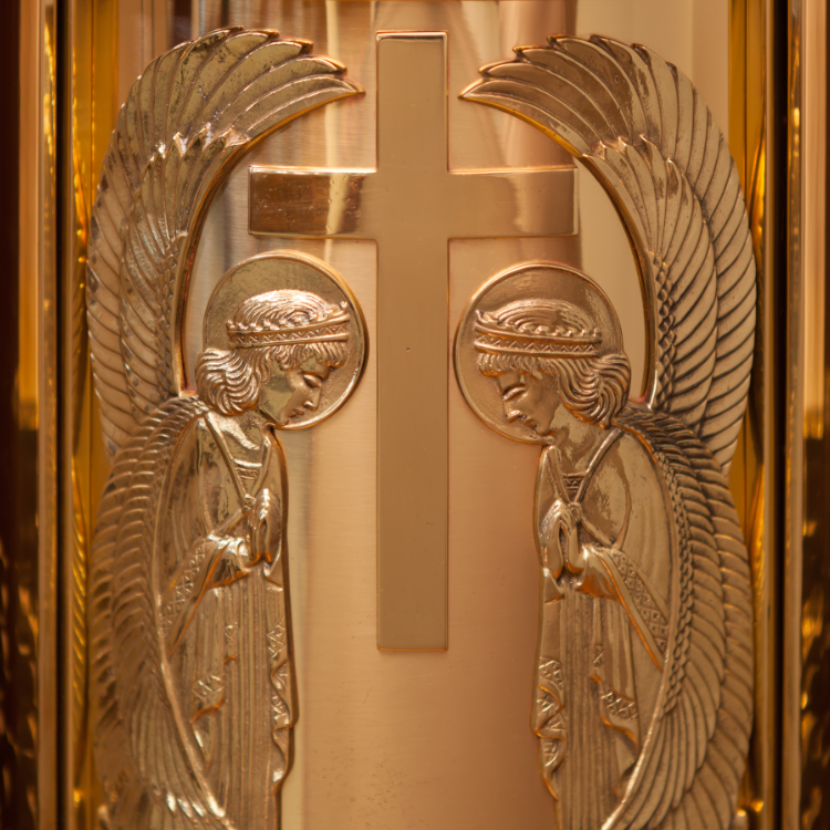 Tabernacle door with two Angels